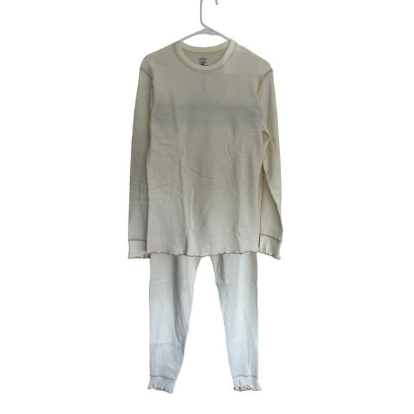Terramar Women's Cotton Waffle Knit Thermal Base Layer Set - Picture 1 of 3